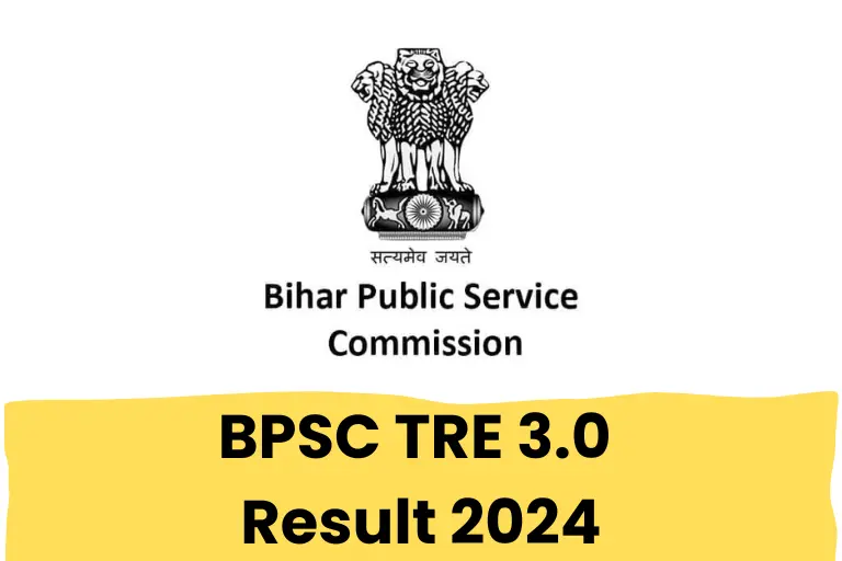 BPSC TRE 3.0 Result 2024