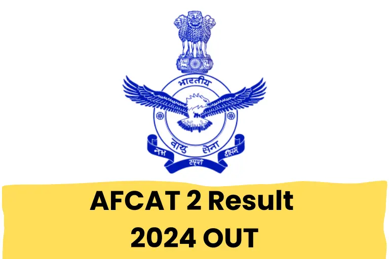 AFCAT 2 Result 2024 Out: Check Merit List At @afcat.cdac.in