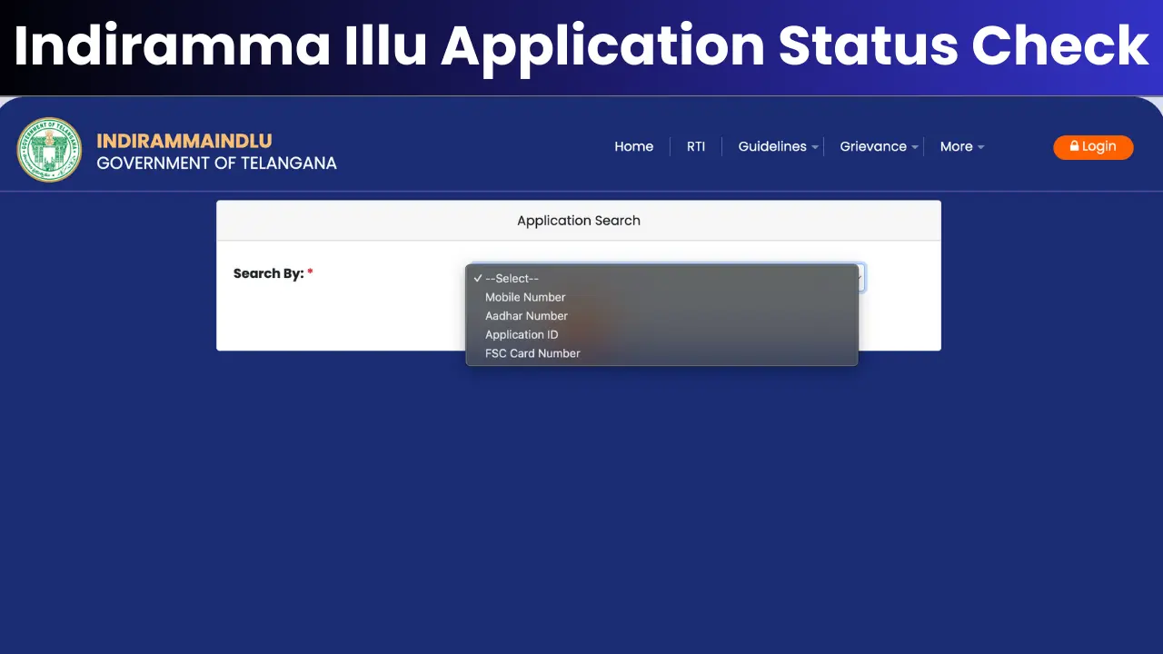 Indiramma Illu Application Status Check Online 2025: